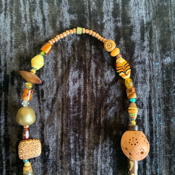 World Tribe Sun Face Fusion Necklace - Picture 4 of 4